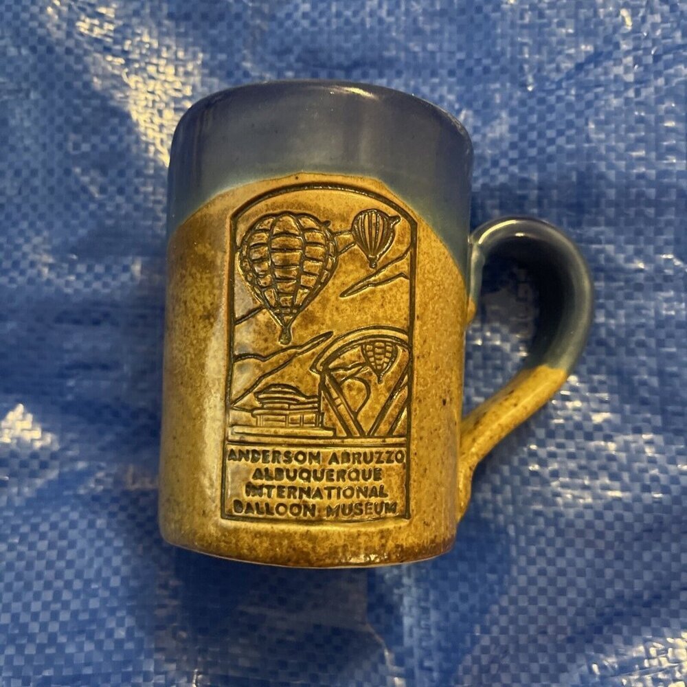 Ceramic Coffee Mug INTERNATIONAL BALLOON MUSEUM Albuquerque Abruzzo‎ by Cold Mtn